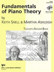 Fundamentals of Piano Theory piano sheet music cover Thumbnail